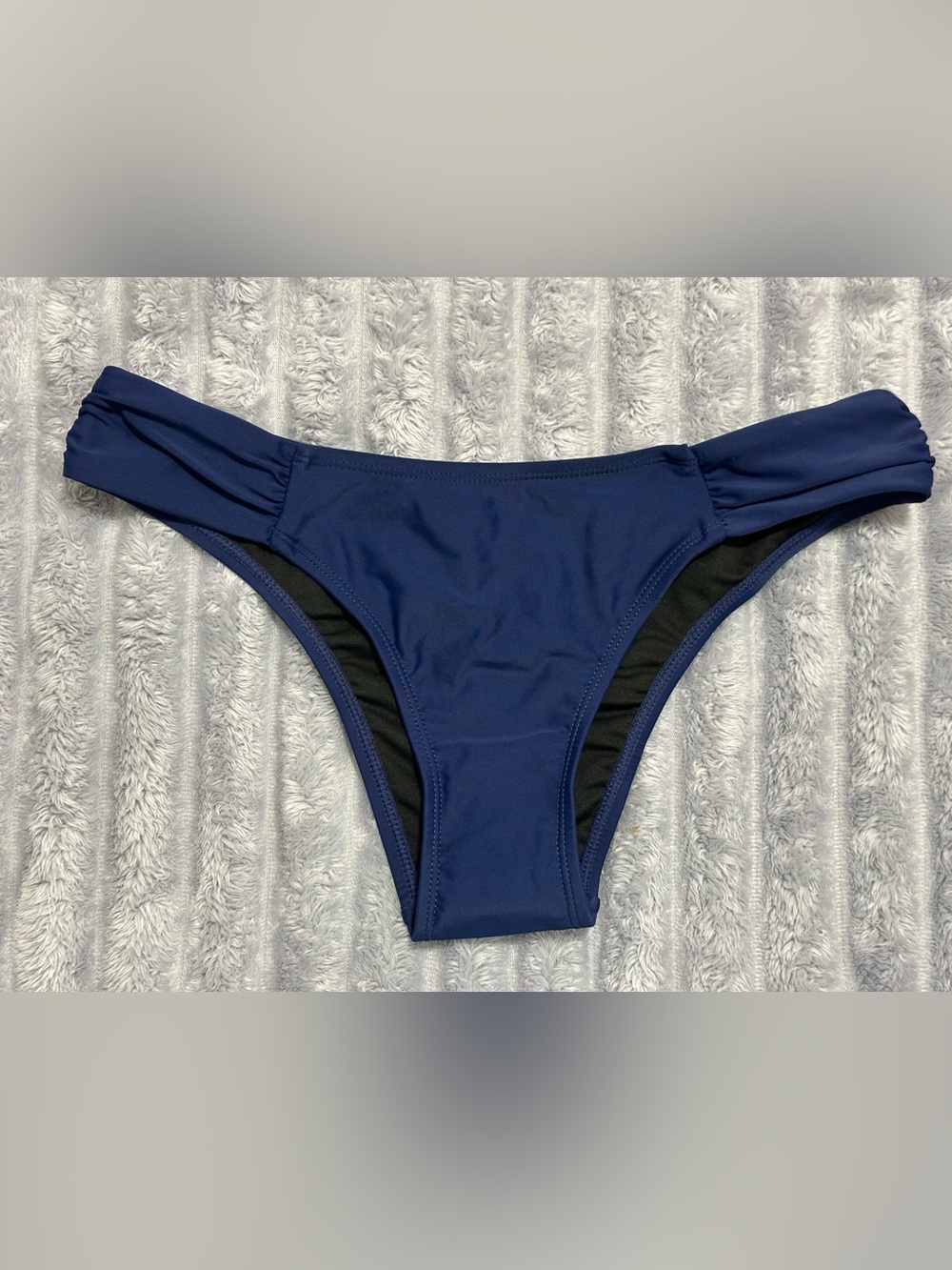 Halcurt Navy Blue Bikini Bottom — Size M — NWT